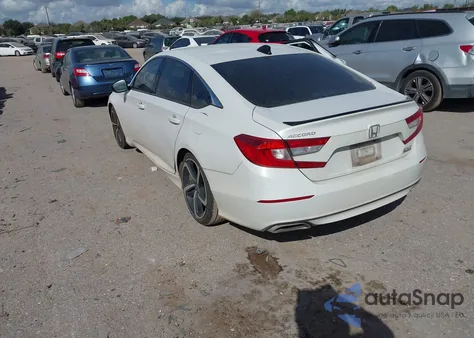 2021 Honda Accord Sport Special Edition из США, поврежденный, VIN 1HGCV1F40MA009572